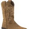 'Roper' Kids' 9" Crazy Horse Western Square Toe - Brown -Ariat Shop 09 018 0911 1200 2 300x300