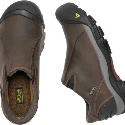 'Keen Outdoor' Men's Brixen Low 200GR WP Slip On - Slate Black / Madder Brown -Ariat Shop 1002269 PLD large 1024x1024@2x