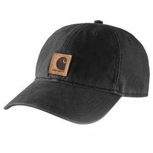 'Carhartt' Men's Adjustable Canvas Cap - Black 3 'Carhartt' Men's Adjustable Canvas Cap - Black
