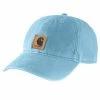 'Carhartt' Men's Adjustable Canvas Cap - Powder Blue -Ariat Shop 100289 H51 MS22 300x300