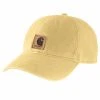 'Carhartt' Men's Adjustable Canvas Cap - Pale Sun 1 'Carhartt' Men's Adjustable Canvas Cap - Pale Sun -Ariat Shop 100289 Y24 MS22 300x300