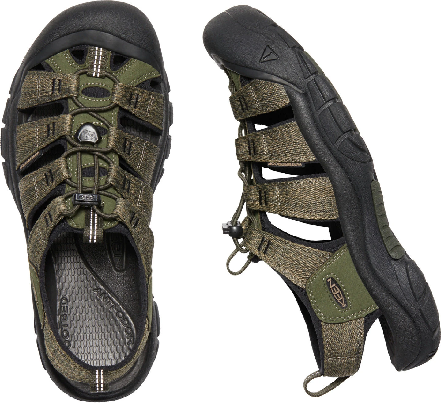 'Keen Outdoor' Men's Newport H2 Sandal - Forest Night / Black 4 'Keen Outdoor' Men's Newport H2 Sandal - Forest Night / Black - Image 2