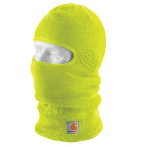 'Carhartt' Men's Knit Insulated Face Mask - Brite Lime 3 'Carhartt' Men's Knit Insulated Face Mask - Brite Lime
