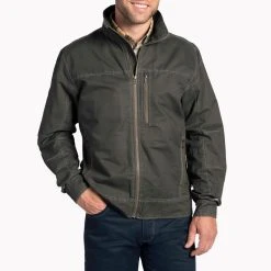 'Kuhl' Men's BURR™ Jacket - Gunmetal