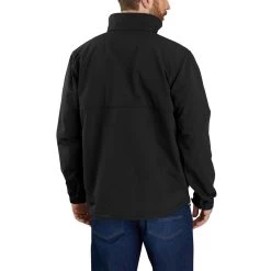 'Carhartt' Men's Super Dux™ Relaxed Fit Lightweight Mock Neck Jacket-Level 1 Warm Rating - Black -Ariat Shop 105342 N04 AVB MS22 b 1024x1024@2x