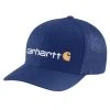 'Carhartt' Men's Rugged Flex Fitted Canvas Mesh-Back Logo Graphic Cap - Scout Blue -Ariat Shop 105353 SCU MS22 300x300