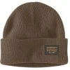 'Carhartt' Men's Knit Rugged Patch Beanie - Coffee -Ariat Shop 105448 205 MF22 e 300x300