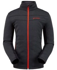 SPYDER ACTIVE SPORTS 'Spyder' Men's Encore Full Zip Fleece - Black