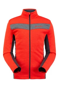 SPYDER ACTIVE SPORTS 'Spyder' Men's Encore Full Zip Fleece - Volcano 3 SPYDER ACTIVE SPORTS 'Spyder' Men's Encore Full Zip Fleece - Volcano