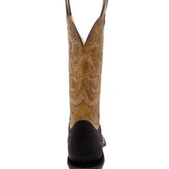 'Hondo Boots' Men's 14" Nubuck Bullhide Western Round Toe - Chocolate Brown / Tan 12 'Hondo Boots' Men's 14" Nubuck Bullhide Western Round Toe - Chocolate Brown / Tan -Ariat Shop 20912 1024x1024@2x