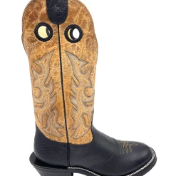 Ariat Shop 10 'Hondo Boots' Men's 14" Nubuck Bullhide Western Round Toe - Black / Tan