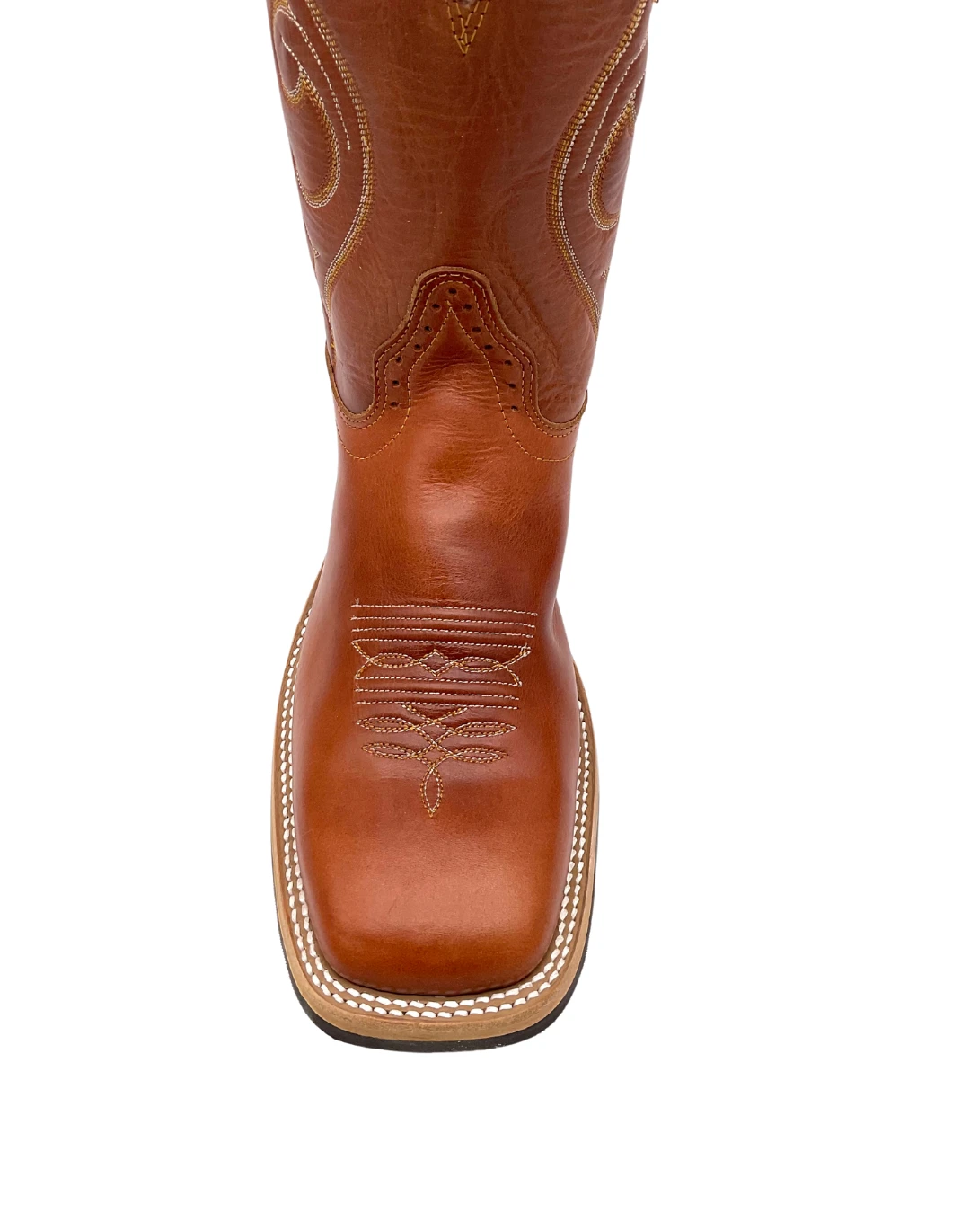 'Hondo' Men's 11" Western Square Toe - Maple Crazy Horse 4 'Hondo' Men's 11" Western Square Toe - Maple Crazy Horse - Image 2