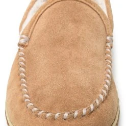 Minnetonka Moccasin Co 'Minnetonka' Men's Tilden Pile Lined Moc Slipper - Cinnamon -Ariat Shop 41001 01 1024x1024@2x