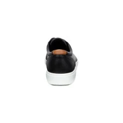 Ecco USA, Inc 'Ecco' Men's Soft 7 Sneaker - Black -Ariat Shop 430004 01001 heel 1024x1024@2x