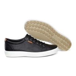 Ecco USA, Inc 'Ecco' Men's Soft 7 Sneaker - Black -Ariat Shop 430004 01001 pair 1024x1024@2x
