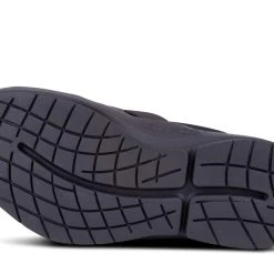 'OOFOS' Men's OOmg Fiber Low Slip On - Black / Gray -Ariat Shop 5180FIBRE shot7 1024x1024@2x