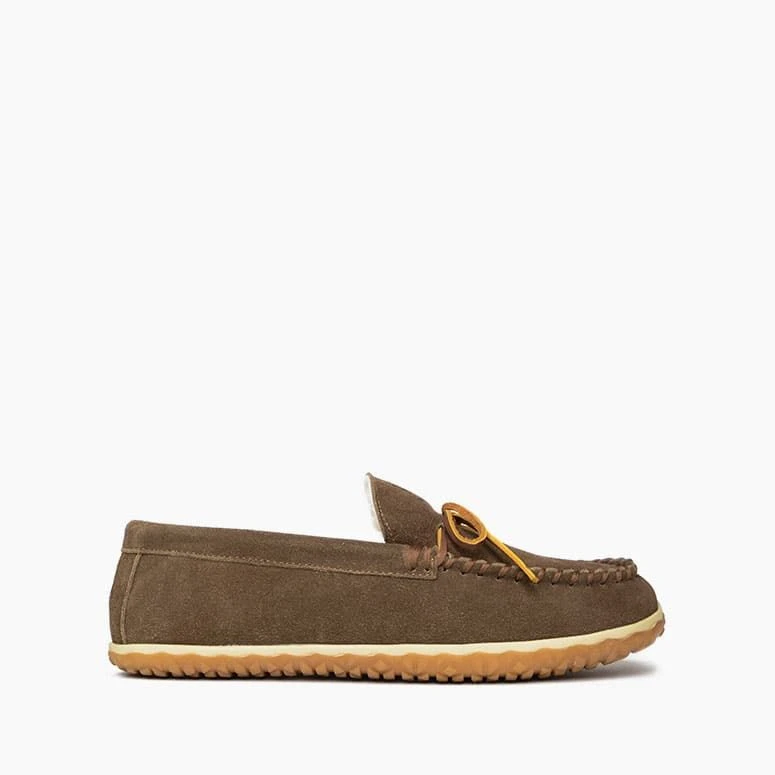 Minnetonka Moccasin Co 'Minnetonka' Men's Taft Slipper - Autumn Brown 7 Minnetonka Moccasin Co 'Minnetonka' Men's Taft Slipper - Autumn Brown - Image 5