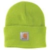 'Carhartt' Acrylic Watch Knit Hat - Brite Lime -Ariat Shop A18 BLM MF19 300x300