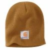 'Carhartt' Men's Acrylic Knit Beanie - Carhartt Brown -Ariat Shop A205 BRN S19 300x300