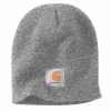 'Carhartt' Men's Acrylic Knit Beanie - Heather Grey -Ariat Shop A205 HGY S19 300x300