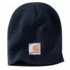 'Carhartt' Men's Acrylic Knit Beanie - Navy -Ariat Shop A205 NVY S19 300x300