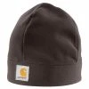 'Carhartt' Fleece Beanie - Dark Brown -Ariat Shop A207 DKB S19 300x300
