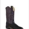 'Old West' Child's Western Square Toe - Black / Grey 1 'Old West' Child's Western Square Toe - Black / Grey -Ariat Shop BSC1856 300x300