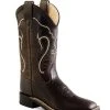 'Old West' Child's 9" Western Square Toe - Brown -Ariat Shop BSC1887 300x300