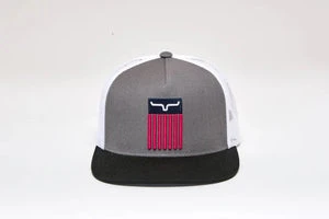 'Kimes Ranch' Cody Trucker Cap - Charcoal 3 'Kimes Ranch' Cody Trucker Cap - Charcoal