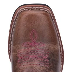 Dan Post Boot Co 'Dan Post' Youth Majesty Leather Boot - Brown / Purple -Ariat Shop DPC3947 6 1024x1024@2x