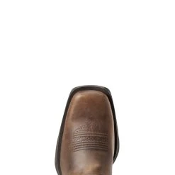 'Ariat' Men's 11" Rambler Patriot Square Toe - Brown -Ariat Shop F19 MNS WEST Couto 10029692 toe 1024x1024@2x