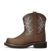 'Ariat' Youth 6" Cowpoke Fatbaby Western - Dark Brown -Ariat Shop F20 YTH WEST 10034015 side 1024x1024@2x