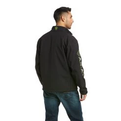'Ariat' Men's Logo 2.0 Softshell Jacket - Black / Grey Camo 9 'Ariat' Men's Logo 2.0 Softshell Jacket - Black / Grey Camo -Ariat Shop F21 MNS WEST 10037371 back 1024x1024@2x