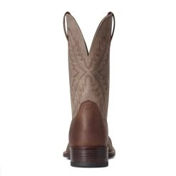 'Ariat' Men's Rawly Ultra Square Toe - Brown -Ariat Shop F21 MNS WEST 10038370 heel 1024x1024@2x