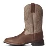 'Ariat' Men's Rawly Ultra Square Toe - Brown -Ariat Shop F21 MNS WEST 10038370 side 1024x1024@2x