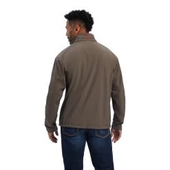 'Ariat' Men's Logo 2.0 Softshell Jacket - Banyan Bark -Ariat Shop F22 MNS WEST 10041614 back 1024x1024@2x