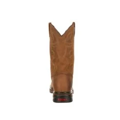 'Rocky' Men's 10" Original Ride Branson Roper WP Round Toe - Aztec Crazy Horse -Ariat Shop FQ0002733 back 1024x1024@2x