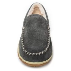 Minnetonka Moccasin Co 'Minnetonka' Men's Suede Tilden Moc Slipper - Grey -Ariat Shop GUEST 25caacb9 ef24 4193 b6f1 7e1342249dbf 1024x1024@2x