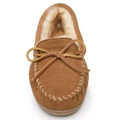 Minnetonka Moccasin Co 'Minnetonka' Men's Sheepskin Hardsole Moc Slipper - Tan -Ariat Shop GUEST 7765830a b910 4905 9cf9 d2bc08b2df28 1024x1024@2x