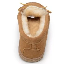 Minnetonka Moccasin Co 'Minnetonka' Men's Sheepskin Hardsole Moc Slipper - Tan -Ariat Shop GUEST 9fc2032f b308 41d8 b1b8 e3e51ba007c0 1024x1024@2x