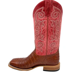 'Anderson Bean' Men's 13" HorsePower Top Hand Western Square Toe - Brandy Caiman Belly / Red Sinsation 13 'Anderson Bean' Men's 13" HorsePower Top Hand Western Square Toe - Brandy Caiman Belly / Red Sinsation -Ariat Shop HP80032 1024x1024@2x