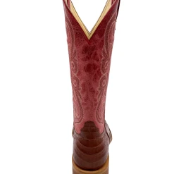 'Anderson Bean' Men's 13" HorsePower Top Hand Western Square Toe - Brandy Caiman Belly / Red Sinsation 12 'Anderson Bean' Men's 13" HorsePower Top Hand Western Square Toe - Brandy Caiman Belly / Red Sinsation -Ariat Shop HP80035 1024x1024@2x