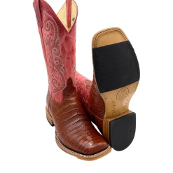 'Anderson Bean' Men's 13" HorsePower Top Hand Western Square Toe - Brandy Caiman Belly / Red Sinsation 10 'Anderson Bean' Men's 13" HorsePower Top Hand Western Square Toe - Brandy Caiman Belly / Red Sinsation -Ariat Shop HP80036 1024x1024@2x