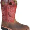 Smoky Mountain Boots 'Smoky Mountain' Children's Jesse Western Square Toe - Brown / Burnt Apple -Ariat Shop KVneOTnw 300x300