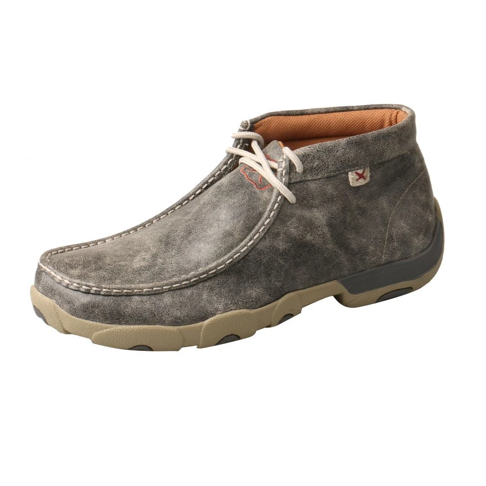 Twisted X Boots 'Twisted X' Men's Chukka Driving Moc - Grey Black / Blue Hawaii 3 Twisted X Boots 'Twisted X' Men's Chukka Driving Moc - Grey Black / Blue Hawaii
