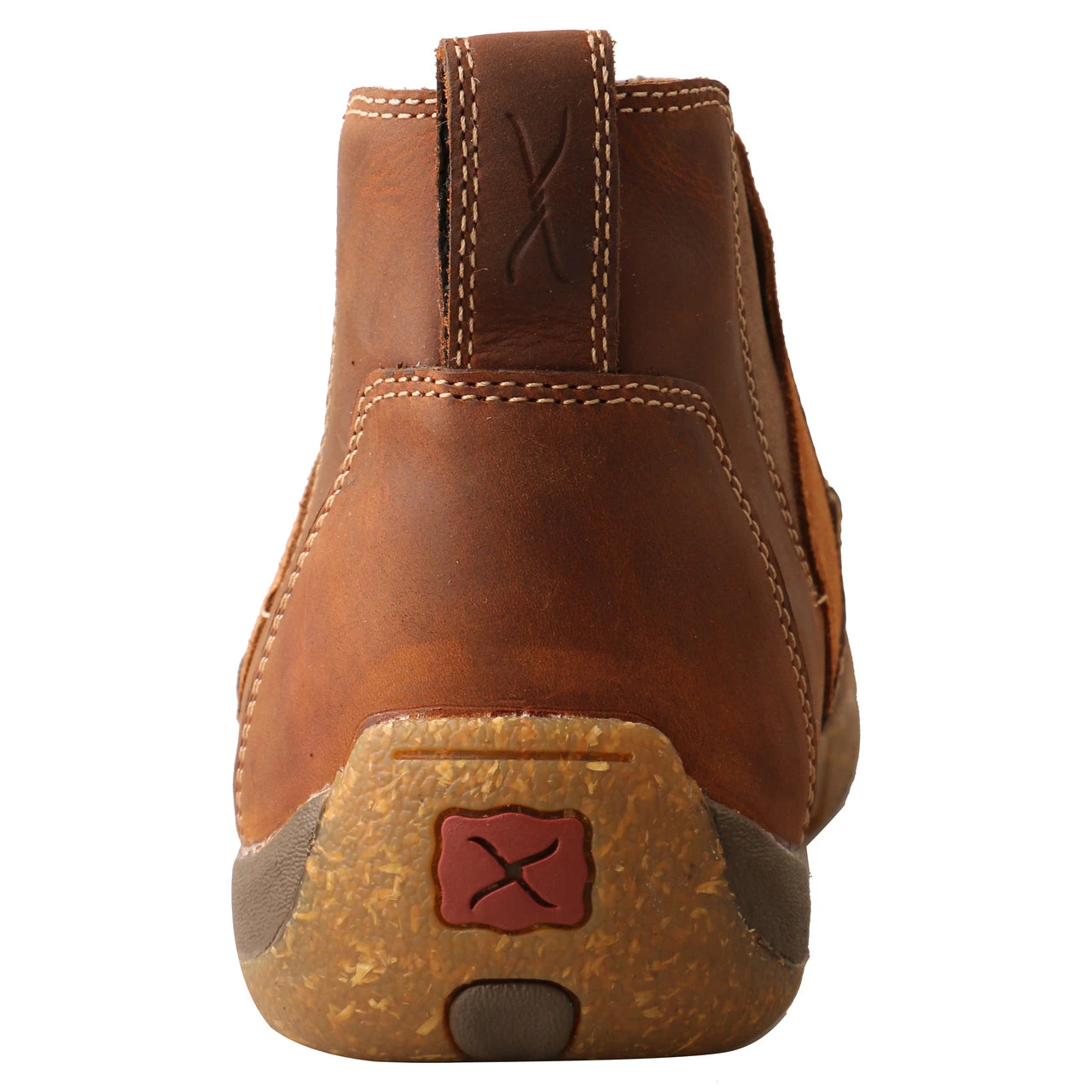 Twisted X Boots 'Twisted X' Men's 4" Chelsea Basket Weave Driving Moc - Oiled Saddle 5 Twisted X Boots 'Twisted X' Men's 4" Chelsea Basket Weave Driving Moc - Oiled Saddle - Image 3