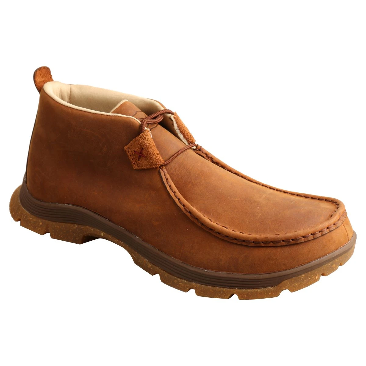 Twisted X Boots 'Twisted X' Men's Chukka Oblique Toe - Oiled Saddle 4 Twisted X Boots 'Twisted X' Men's Chukka Oblique Toe - Oiled Saddle - Image 2