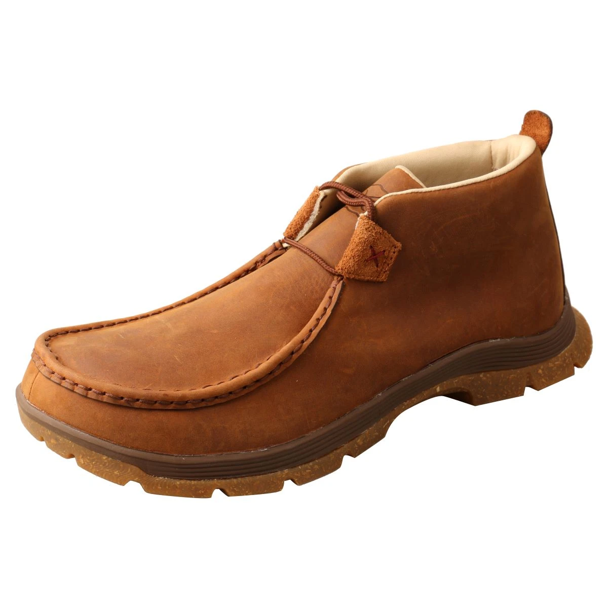 Twisted X Boots 'Twisted X' Men's Chukka Oblique Toe - Oiled Saddle 3 Twisted X Boots 'Twisted X' Men's Chukka Oblique Toe - Oiled Saddle