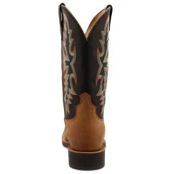 Twisted X Boots 'Twisted X' Men's 12" Hooey Western Square Toe - Peanut / Black -Ariat Shop MHY0033.04 4800x4800 R 1024x1024@2x