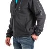 'Cinch' Men's Bonded Jacket - Black -Ariat Shop MWJ1009000 2 300x300